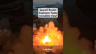 SpaceX Starship Rocket Booster Explodes! #shorts