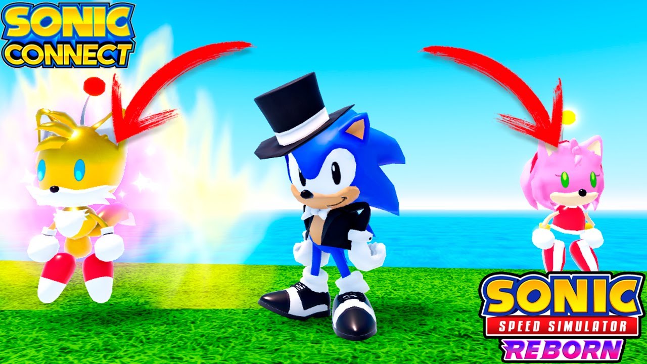 Create a Sonic Speed Sim REBORN - All Skins [Toy Maker Tails