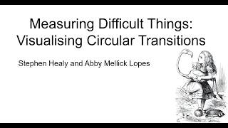 Measuring Difficult Things: Visualizing Circular Transitions by Stephen Healy and Abby Mellick Lopes