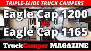 Eagle Cap Triple Slide Truck Camper Comparison