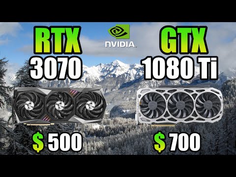 RTX 3070 vs GTX 1080 Ti - Test in 8 Games - 1440p u0026 1080p