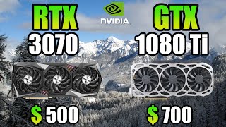 RTX 3070 vs GTX 1080 Ti - Test in 8 Games - 1440p & 1080p