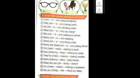 connect plus g2 unit1 lesson2 present continuous 2 #connect_plus_grade2