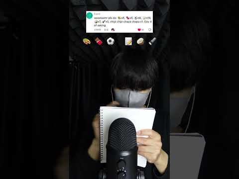 【ASMR】Thank you for continuing to send requests! #asmr #emoji #shorts