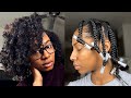 Chunky Braid Out Tutorial 2020 | Curly Fro Tutorial | Ro Edition