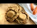 PANECILLOS INTEGRALES DE ZANAHORIA SIN HORNO RELLENOS DE QUESO