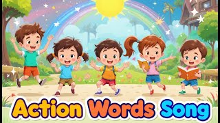Lets Move And Learn Action Words Song For Kids