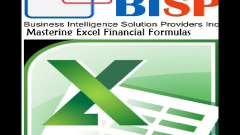 Excel Yield Functions Part II