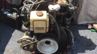 Mercruiser 470 170hp running, without cooling system!