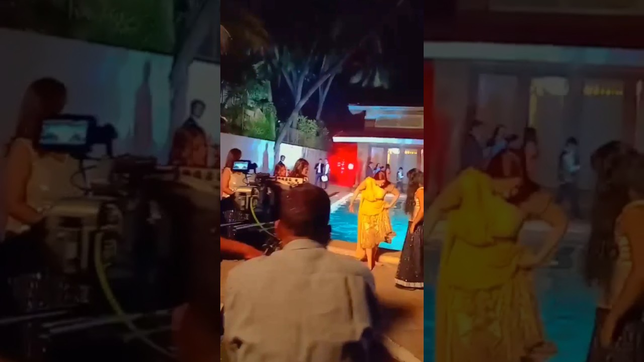 Elena Tuteja Song Shooting With Director Azhar Hussain Choriographer Imran Malgunkar 