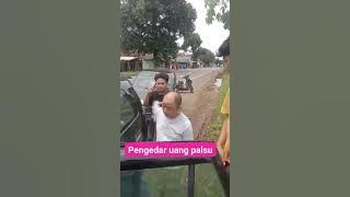 Pengedar Uang Palsu di Lampung Tertangkap Warga