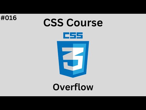 Lesson 016 - Explaining the Overflow Property and How to Use It in CSS | [ CSS Course ]