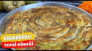 Balkabakli Tepsi̇ Böreği̇ Nasil Yapilir? Çitir Hazir Yufka Böreği̇ Bal Kabaği Yeni̇ Yemek Tari̇fleri̇