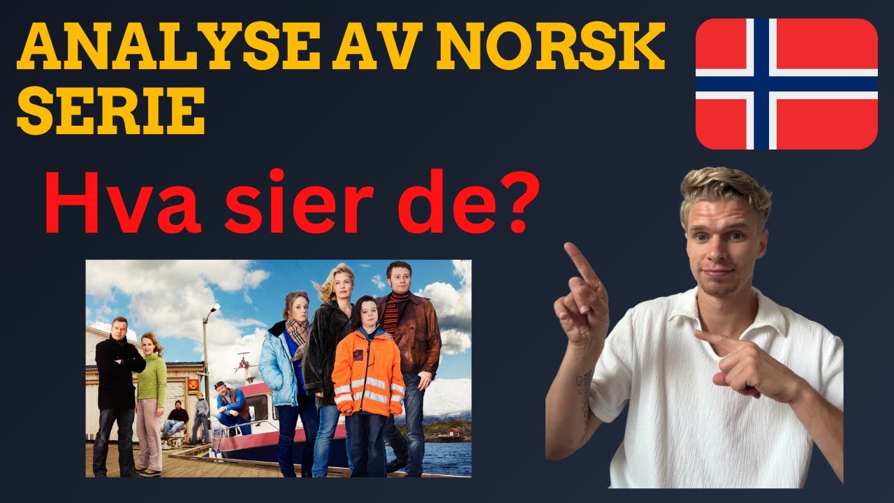 Vil du lære å forstå rask norsk? Les Norsk med en serie.