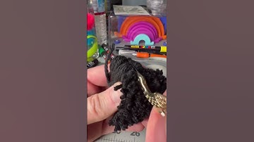 Making a soot sprite from Spirited Away. #diycrafts #spiritedaway #tutorial #shorts