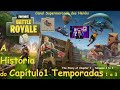 Fortnite: A História do Capítulo 1 - Temporadas 1 a 3 pelo Gerente do Canal Supermercado dos Heróis