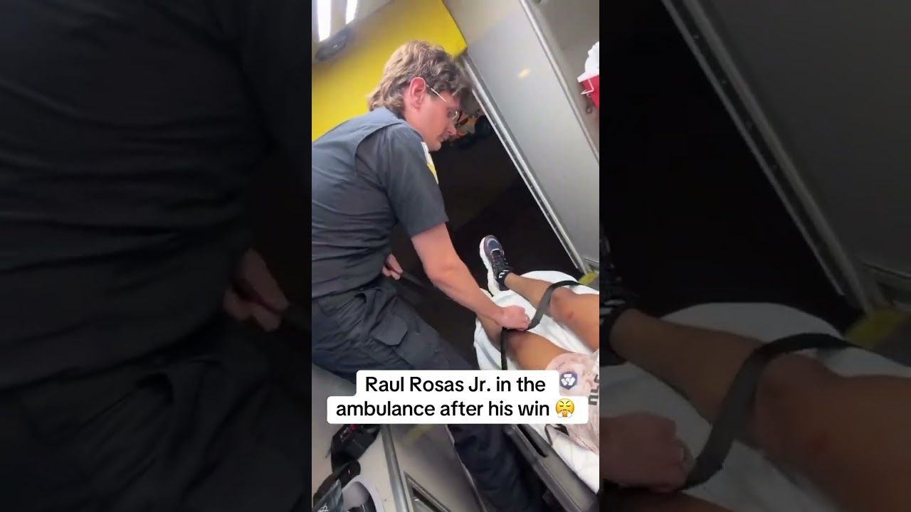 Raul Rosas Jr. after the win 🔥 (via raulrosasjr8/TT)