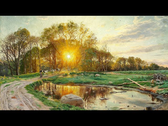 Scenery Painter" Peder Mork Monsted Painting   YouTube