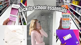 back to school shopping at Target ! 2024 last minute