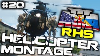 ArmA 3 RHS HELICOPTER MONTAGE™ ► KOTH LANDINGS EDITION - EPISODE TWENTY