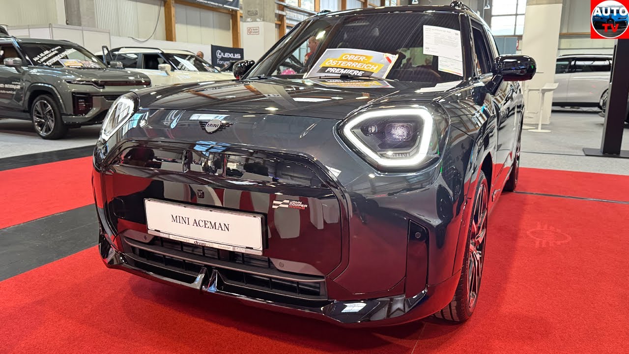 2025 Mini Aceman FIRST LOOK: The Electric Crossover With Attitude | Better Than Tesla Model Y?