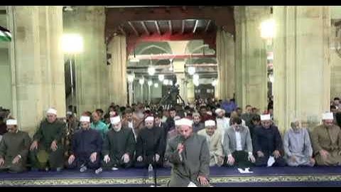 صلاة التراويح في الجامع الأزهر بصوت الشيخ  عادل محمود محمد علي برواية الإمام الخلف عن  الحمزة الكوفي