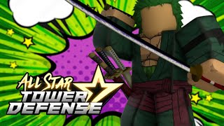 Zoro 6 Star Showcase All Star Tower Defense