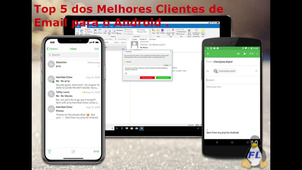 Top 5 - Melhores Clientes de Email para Android