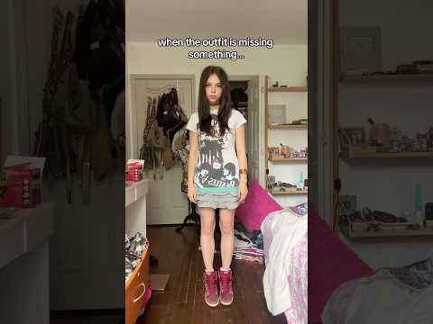 this transition with the song is so satisfying omg #altfashion #ootd