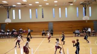 Champion Middle vs Renfroe Middle School Girls at Champion 01-05-17