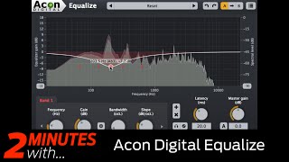 Acon Digital Equalize VST/AU EQ in action!