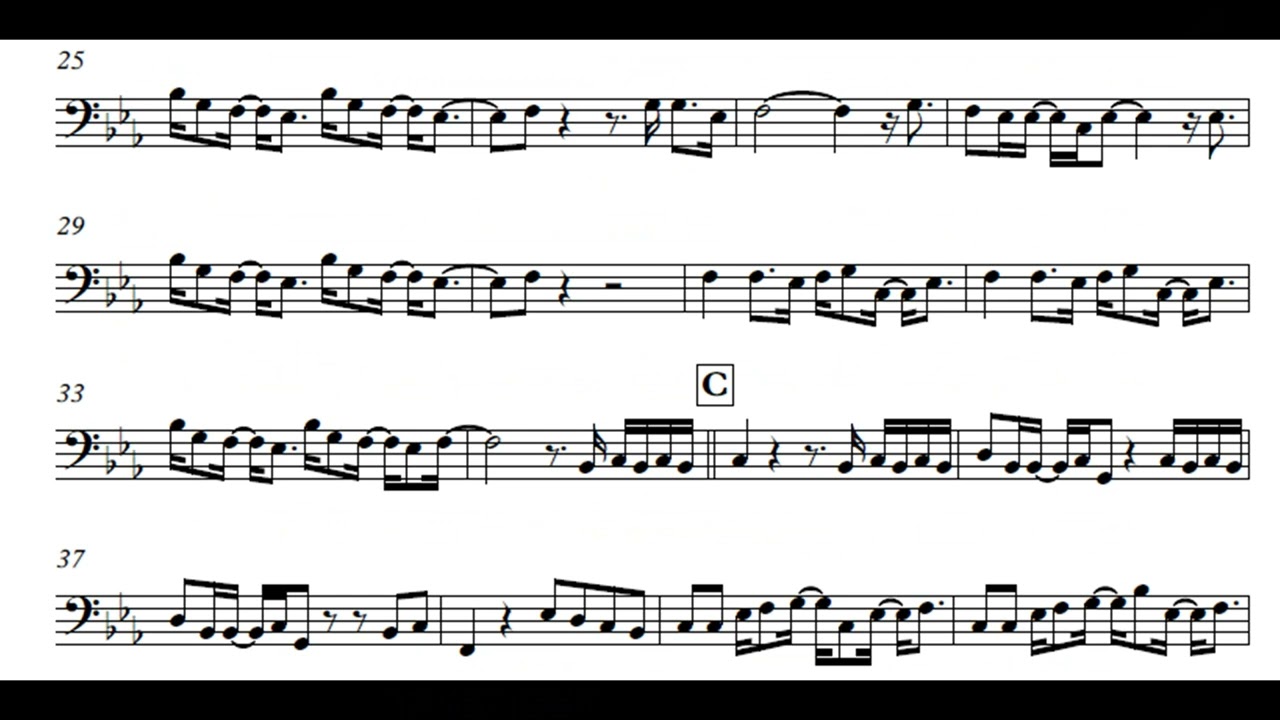 Blinding Lights - The Weeknd | Euphonium BC  Play-Along + Backing Track/Karaoke