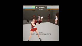 Gancho de izquierda limpio de Ayame a Karin #boxeo #boxeofemenino #juegos #jugabilidad #nocautdeb... screenshot 5
