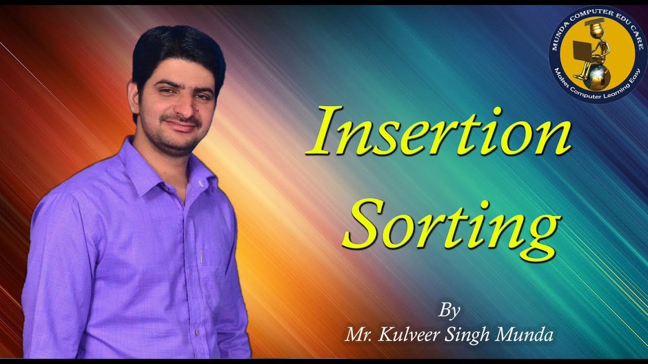 Data Structure Insertion Sort YouTube Data structure insertion sort youtube