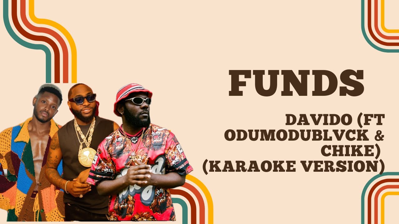 Dafundo Rapper Funds - Davido ft Odumodublvck & Chike (Karaoke/Instrumental) - YouTube