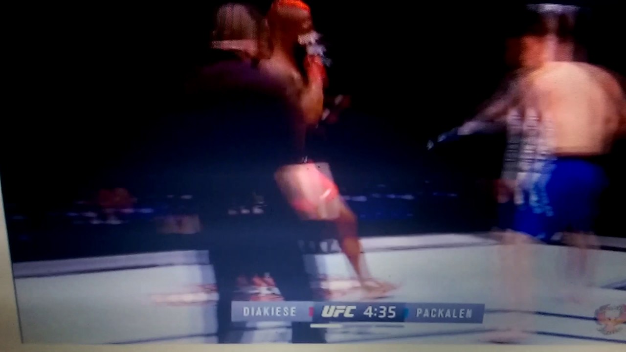 Marc Diakiese knockout UFC London