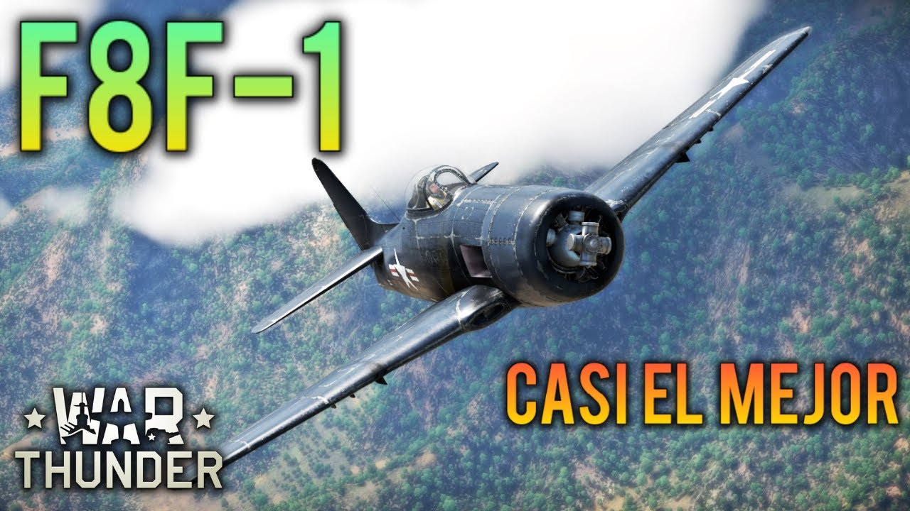 Uno de los MEJORES Aviones de Hélice de USA! F8F-1 | War Thunder