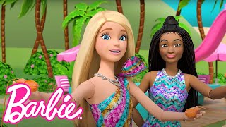 Barbie Camp Sister Switch! | EPISODE LENGKAP 1-4 🏕 | Barbie Bahasa