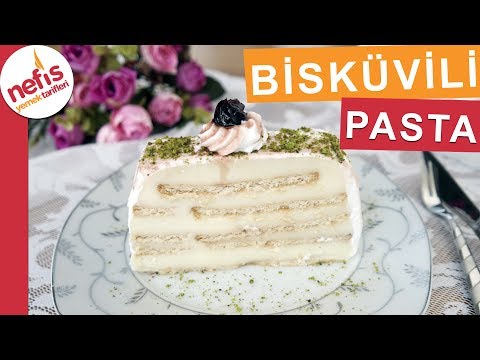 Kolay Bisküvili Pasta Tarifi - Kolay Pasta Tarifleri - Nefis Yemek Tarifleri