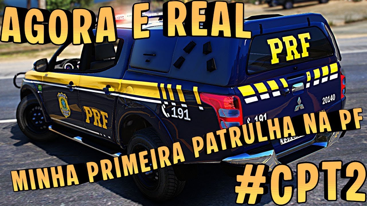 🚨Minha Primeira Patrulha na Polícia Federal 🚓🇧🇷 (SALVE RP)🚨
