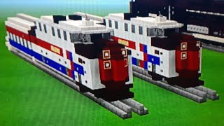 Minecraft Amtrak UAC Turbotrain Tutorial Part 1