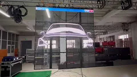 Gloshine Used Outdoor Transparent LED Screens ,500 Sqm Stock,90% New