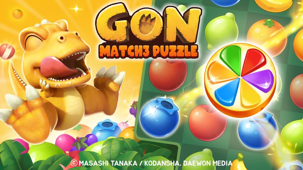 GON: Match 3 Puzzle MOD APK cover