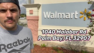 Walmart Malabar Road Palm Bay FL #walmart #walmarthaul #vlog #shopping #shop #florida #floridaman