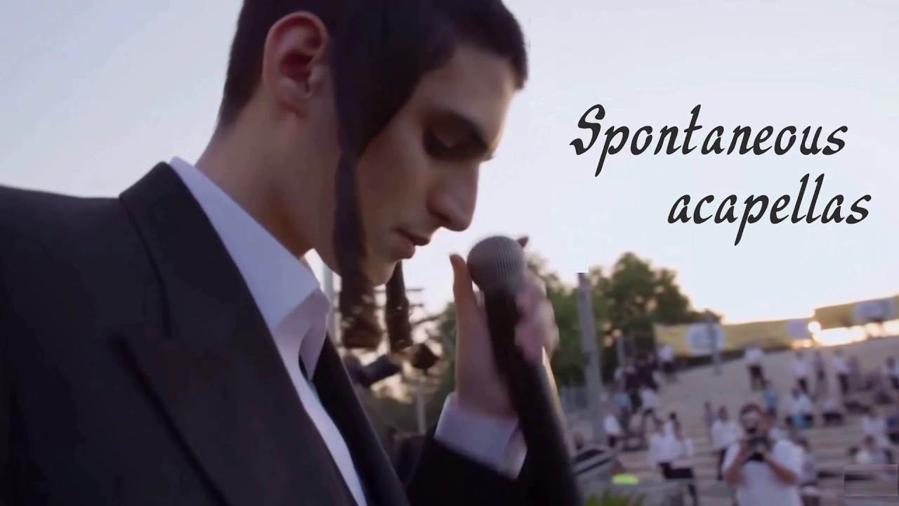 MOTTY STEINMETZ sings beautifully w/o instruments | מוטי שטיינמץ - ביצועים ווקאליים ספונטניים מרגשים