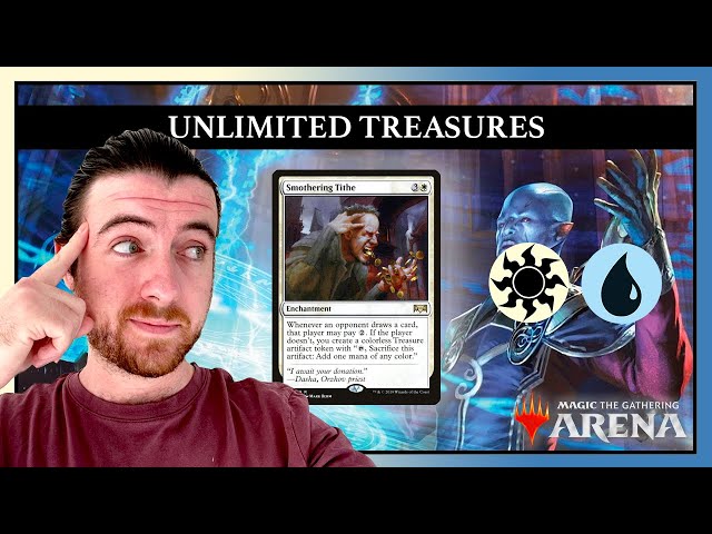 INFINITE TREASURE COMBO - SMOTHERING TITHE - BLUE WHITE AZORIUS | MTG ARENA  HISTORIC - YouTube