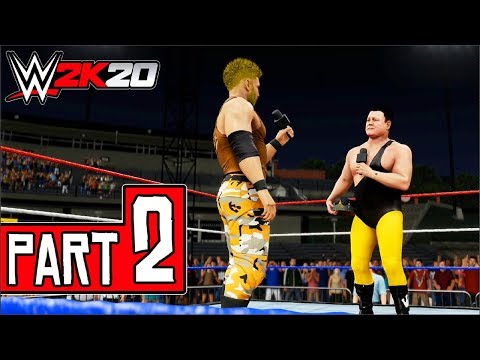 WWE 2K20 My Career Mode Gameplay Walkthrough Part 2 (PS4 Pro) No Commentary @ 1080p (60ᶠᵖˢ) ✔