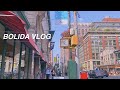 🇺🇸 미국 vlog : 뉴욕에서의 첫번째 하루 | walking around nyc, grocery shopping, laundry, gel nails