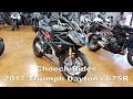 Chooch Rides - 2017 Triumph Daytona 675R