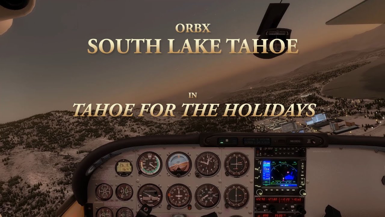 ORBX South Lake Tahoe in the winter (P3D)